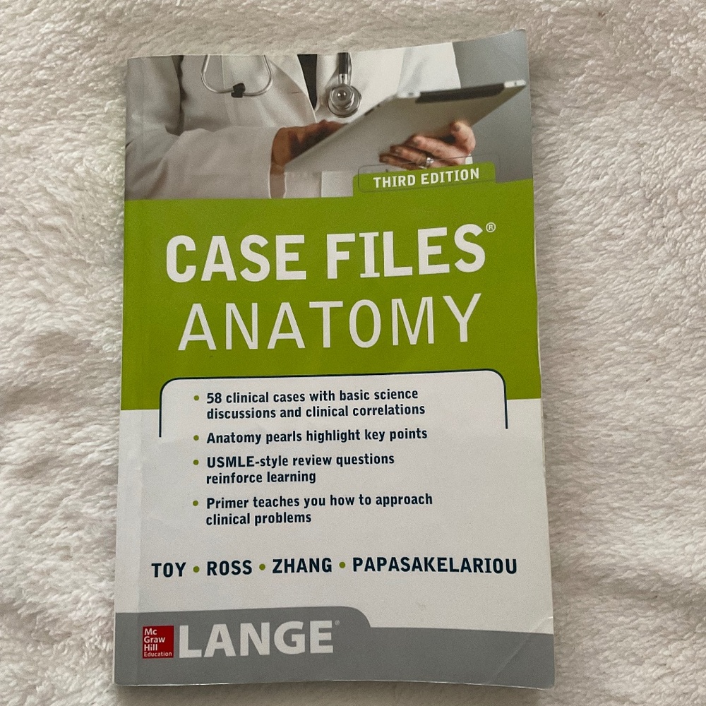 Case Files Anatomy Textbook